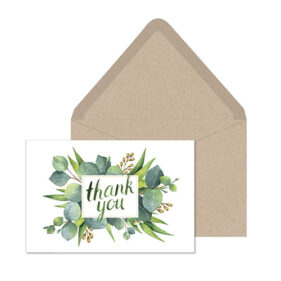 DREAMY EUCALYPTUS NOTE CARD SET