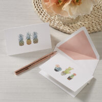 PINEAPPLE AND CACTI NOTE CARD SET - Image 5
