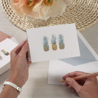 PINEAPPLE AND CACTI NOTE CARD SET - Image 6