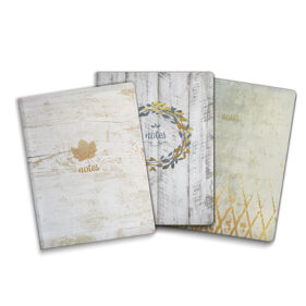 Rustic Theme 3-Pack Journals