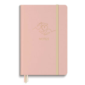 Cashmere Sweet Heart in Hand Medium Journal