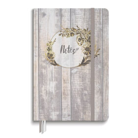 Rustic Bronze Wreath Medium Journal