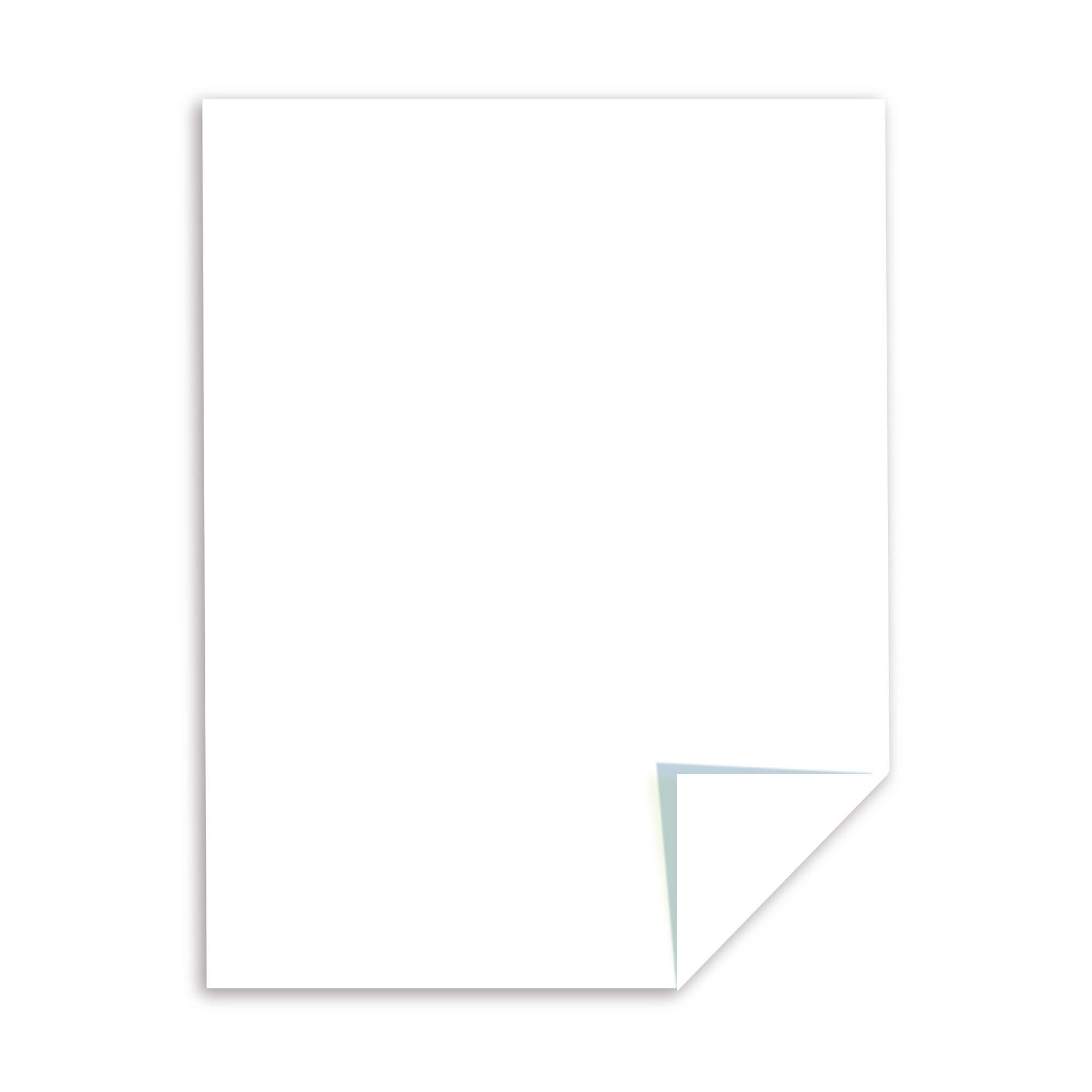 White Paper - 8 1/2 x 11 in 24 lb Bond Wove 100% Cotton