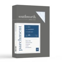 Blue Parchment paper