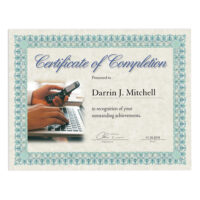 Certificates, Ivory/Green Border, 24 lb. (CT3R) - Image 3