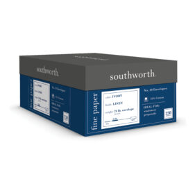 Business Envelopes, 25% Cotton Ivory, 24 lb. (J564-10)