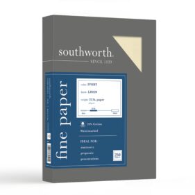 Ivory 25% Cotton Business Paper Southworth
