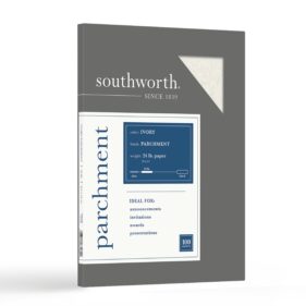 Ivory parchment paper