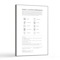 Resume Paper, 100% Cotton Ivory, 24 lb. (R14ICF) - Image 2