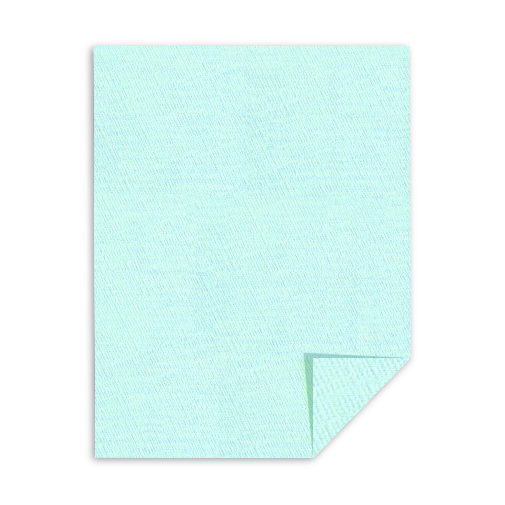 Southworth 100% Cotton Linen Resume Paper Blue 32 lbs. 8-1/2 x 11 100/