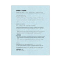 Resume Paper, 100% Cotton Blue, 24 lb. (RD18BCFLN) - Image 4