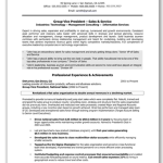 executive resume template southworth