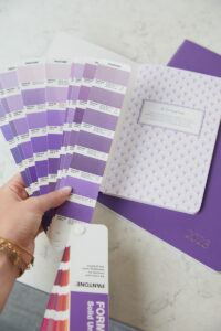 Meaning of Color Bold Purple Large Planner - Image 5