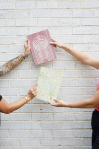 Whimsical Prairie Floral Large Planner - Image 8