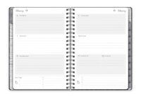 Black Metallic Zebra Medium Planner - Image 10