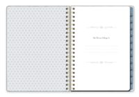 Rustic Sage Blossom Wreath Planner - Image 2