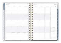 Rustic Sage Oval Wreath Large Planner - Image 8