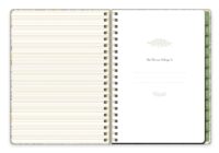 Whimsical Prairie Floral Large Planner - Image 2
