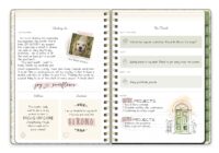 Whimsical Prairie Floral Large Planner - Image 5