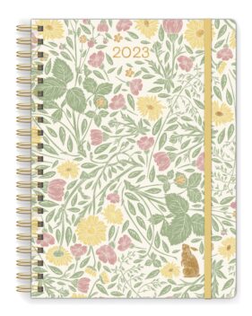 Whimsical Prairie Floral Large Planner