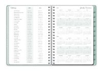 Playful Mint & Silver Links Medium Planner - Image 4