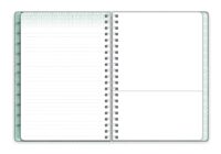 Playful Mint & Silver Links Medium Planner - Image 12