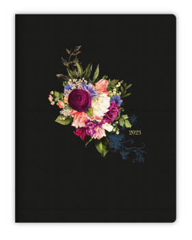 Moody Floral Bouquet Large Planner