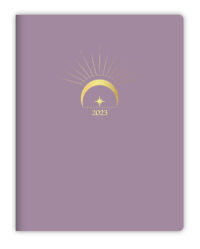 Celestial Bohemian Dusty Purple Large Planner