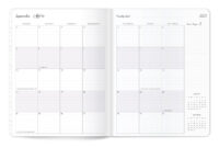 Celestial Bohemian Dusty Purple Large Planner - Image 7