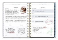 Rustic Golden Blossom Swag Large Planner - Image 6