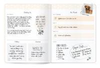 Metallic Burst Sky Tones Peach Large Planner - Image 4