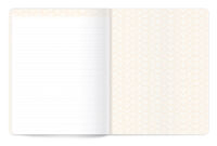 Metallic Burst Sky Tones Peach Large Planner - Image 8