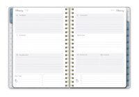 Rustic Sage Blossom Wreath Medium Planner - Image 11