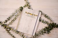 Rustic Golden Blossom Swag Large Planner - Image 9