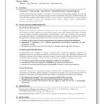 career change event planner resume template southworth