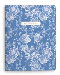 China Blue Floral Large Flex Cover Planner