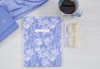 China Blue Floral Large Flex Cover Planner - Image 5
