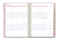 2024 Soft Watercolor Medium Twin Wire Planner - Image 3