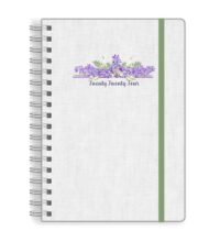 2024 Lovely Lavender Swag Medium Twin Wire Planner