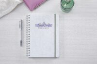 2024 Lovely Lavender Swag Medium Twin Wire Planner - Image 2