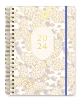 2024 Soft Butterfly Large Twin Wire Planner
