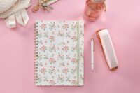 2024 Coral Bouquets Large Twin Wire Planner - Image 2
