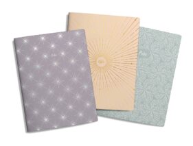 Ethereal Geometrics Large Flex Stitch 3-Pack journals 
