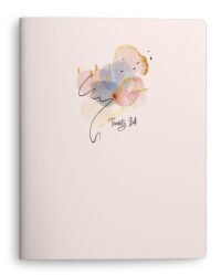 2024 Soft Watercolor Flex Cover Planner