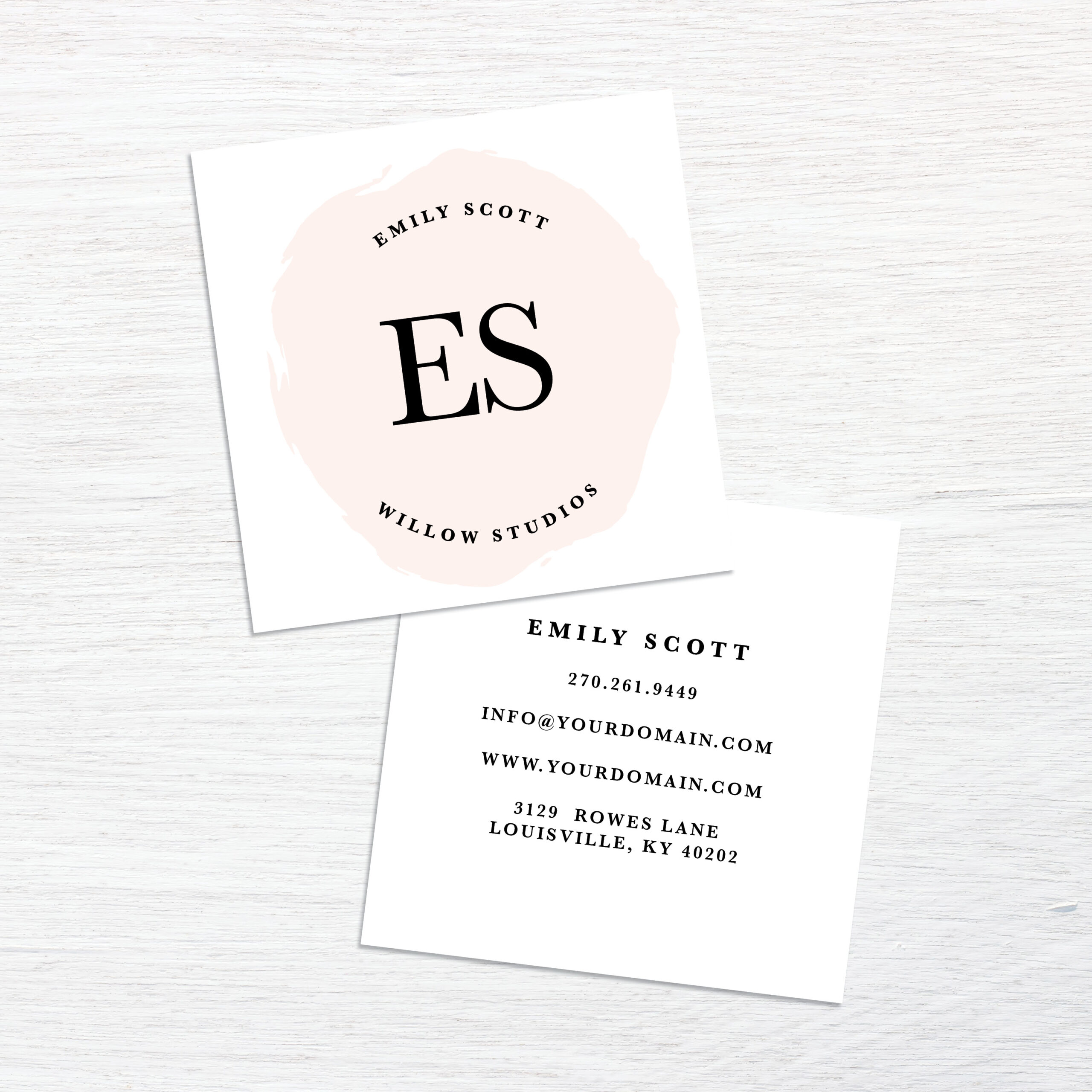 Modern business card southworth
