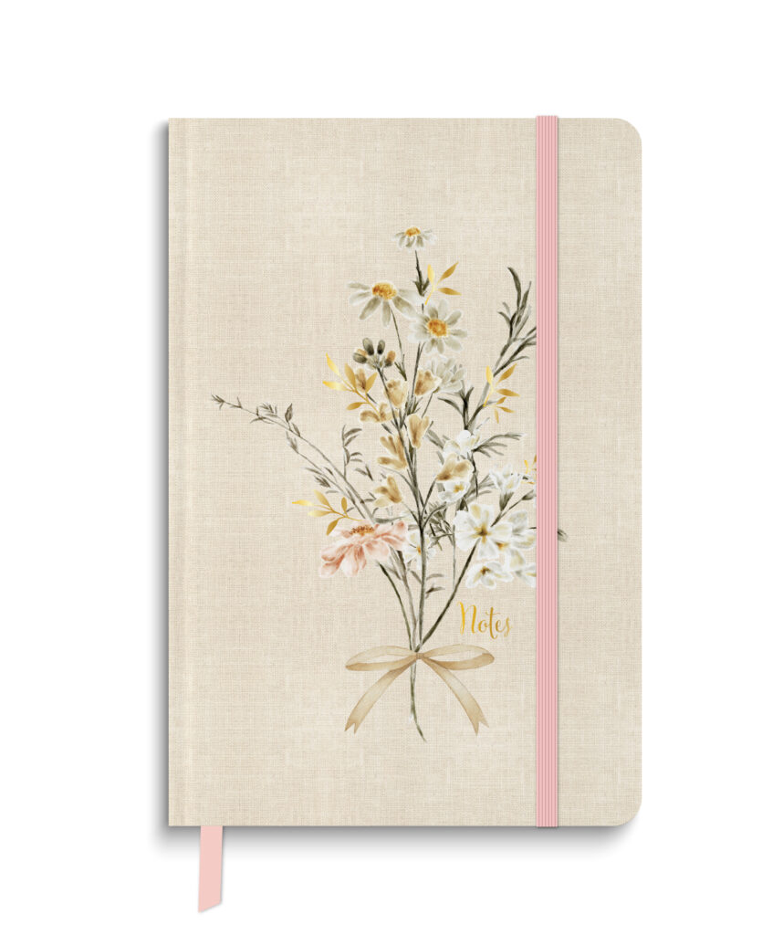 Rustic Floral Bouquet Medium Journal - Southworth