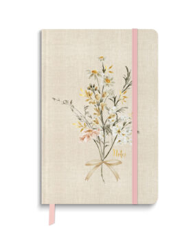 Rustic Floral Bouquet Medium Journal