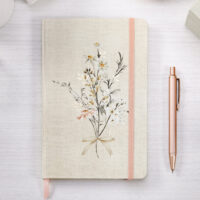 Rustic Floral Bouquet Medium Journal - Image 2