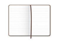 Brown Leather Embossed Medium Journal - Image 3