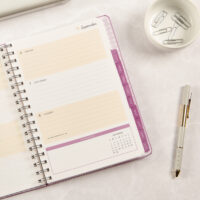 Plum Geo Medium Twin-Wire Planner - Image 6